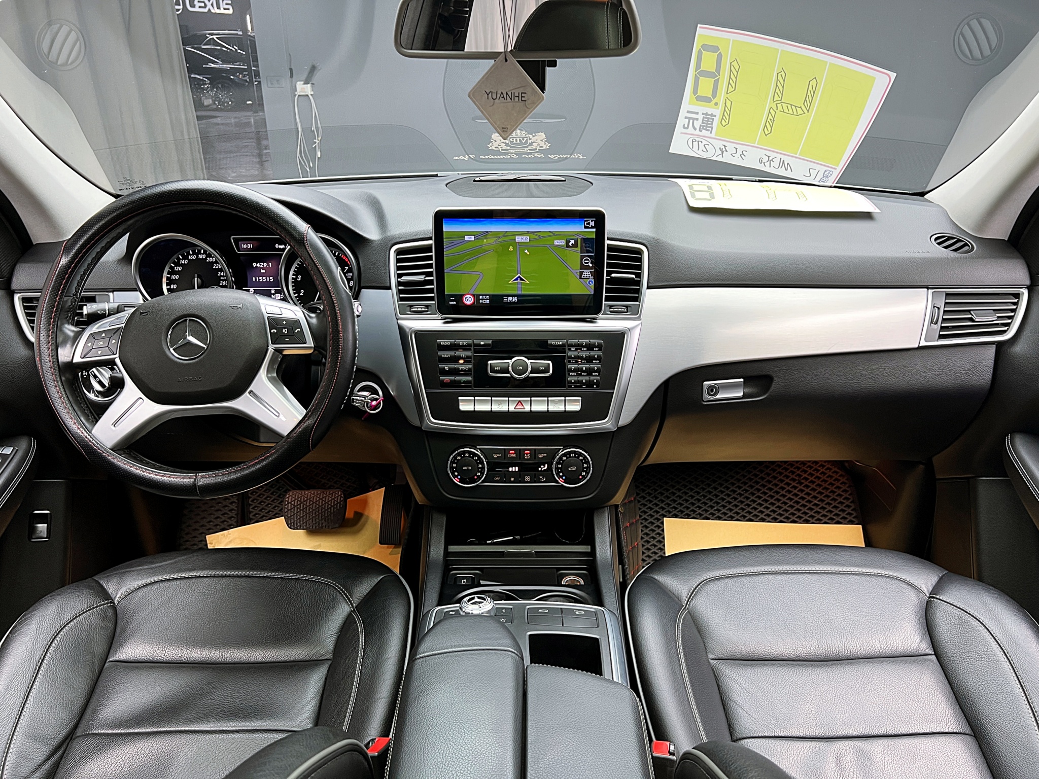 可回原廠 2012 Benz ML350 BlueEFFICIENCY 4MATIC W166型『小李經理』元禾國際車業/特價中/一鍵就到  第10張相片