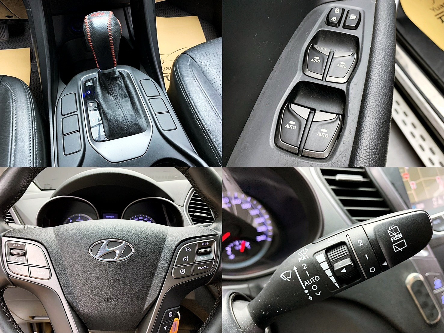 可回原廠 2016 Hyundai SantaFe 七人座豪華款『小李經理』元禾國際車業/特價中/一鍵就到  第4張相片