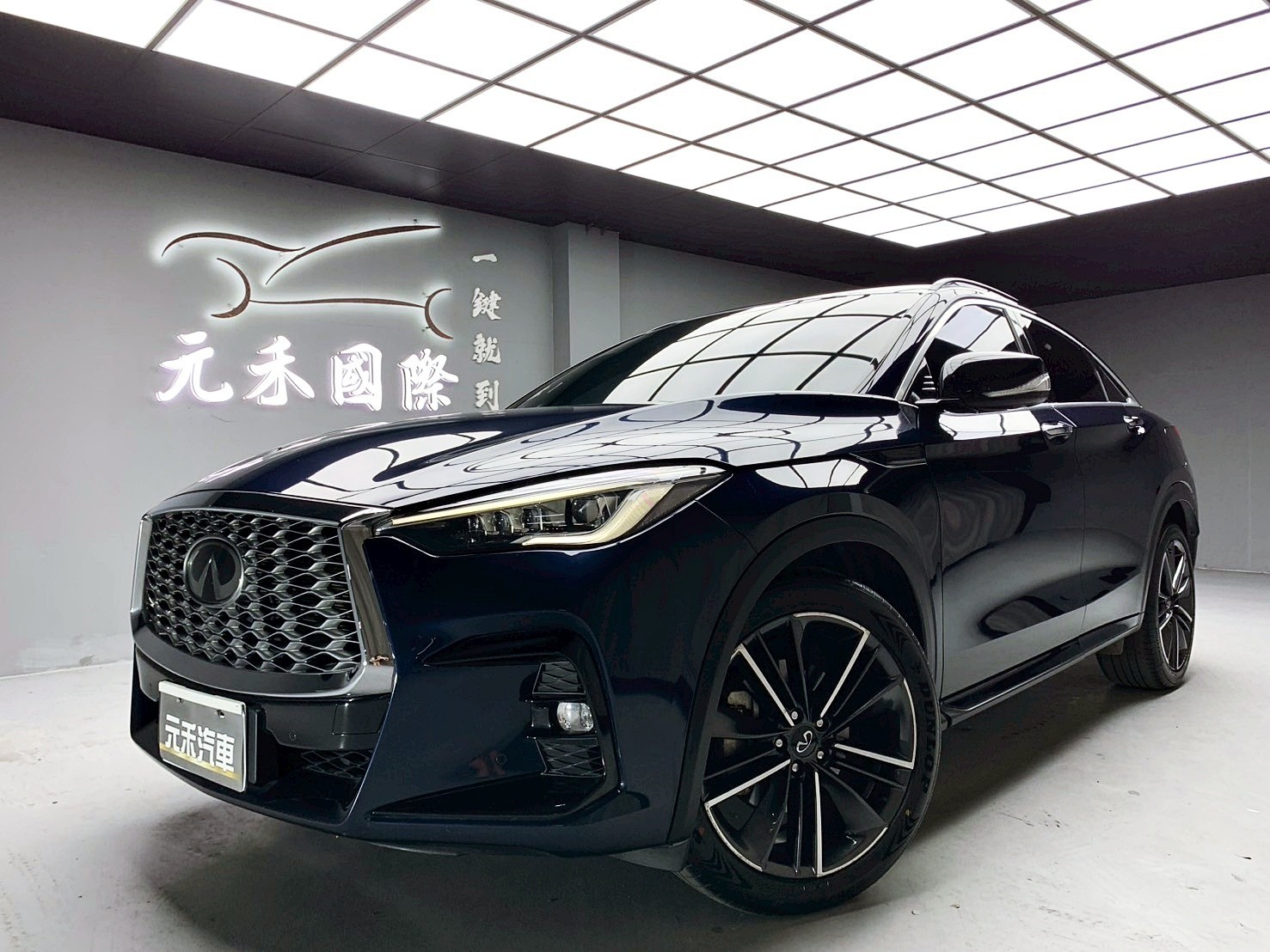 可回原廠 2022 Infiniti QX55 風尚款『小李經理』元禾國際車業/特價中/一鍵就到  第1張相片
