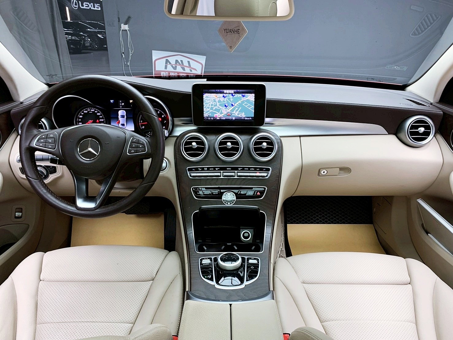 可回原廠 2017/18 Benz C200 Sedan Exclusive W205型『小李經理』元禾國際車業/特價中/一鍵就到  第10張相片