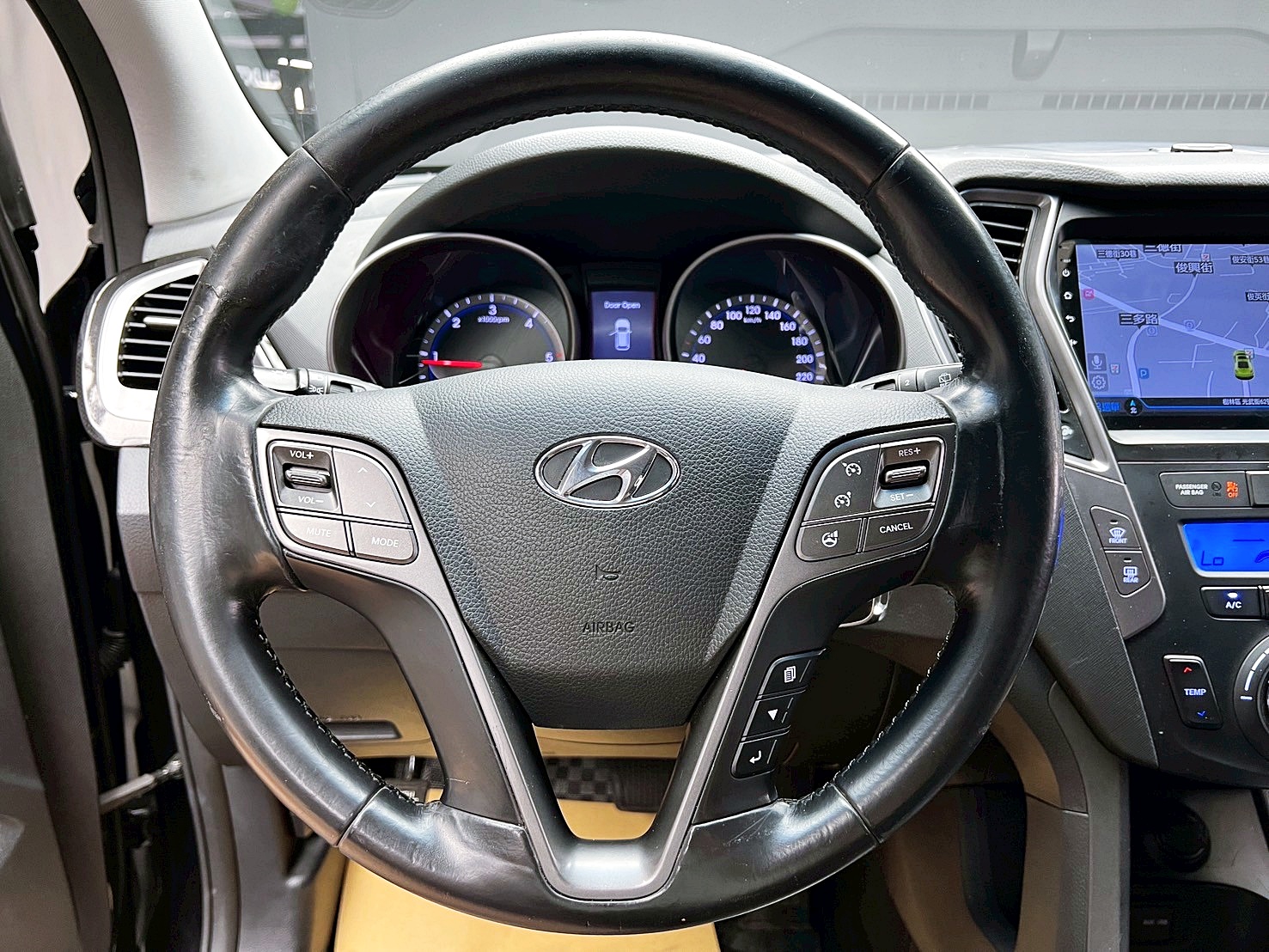 可回原廠 2014 Hyundai SantaFe 貴族款『小李經理』元禾國際車業/特價中/一鍵就到  第6張相片