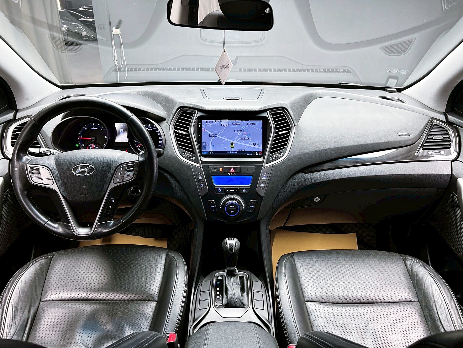 可回原廠 2014 Hyundai SantaFe 貴族款『小李經理』元禾國際車業/特價中/一鍵就到  第14張相片
