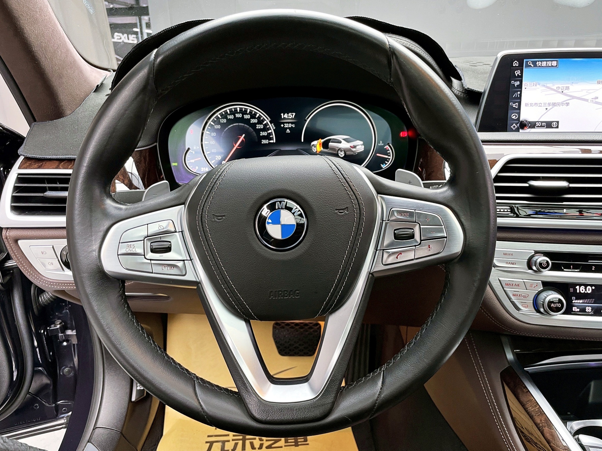 全台到府賞車 2016/17 BMW 740Li Luxury G12型『小李經理』元禾國際車業/中古車/促銷中  第8張相片