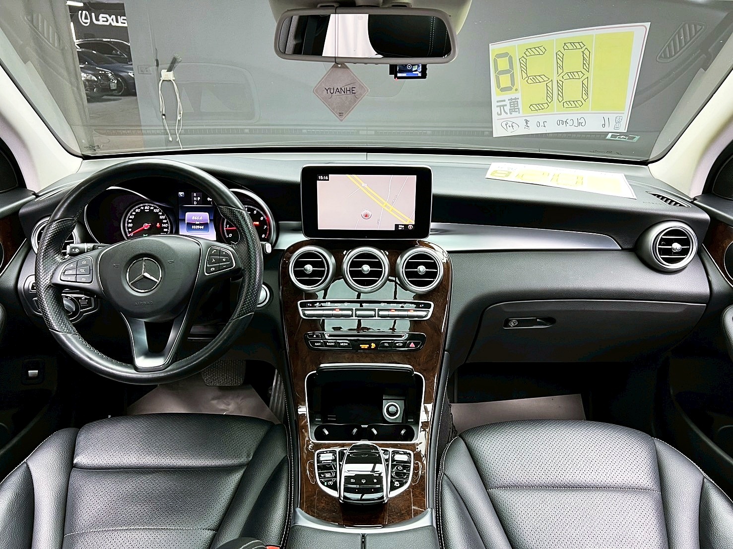全台到府賞車 2016 Benz GLC300 X253型『小李經理』元禾國際車業/中古車/促銷中  第9張相片
