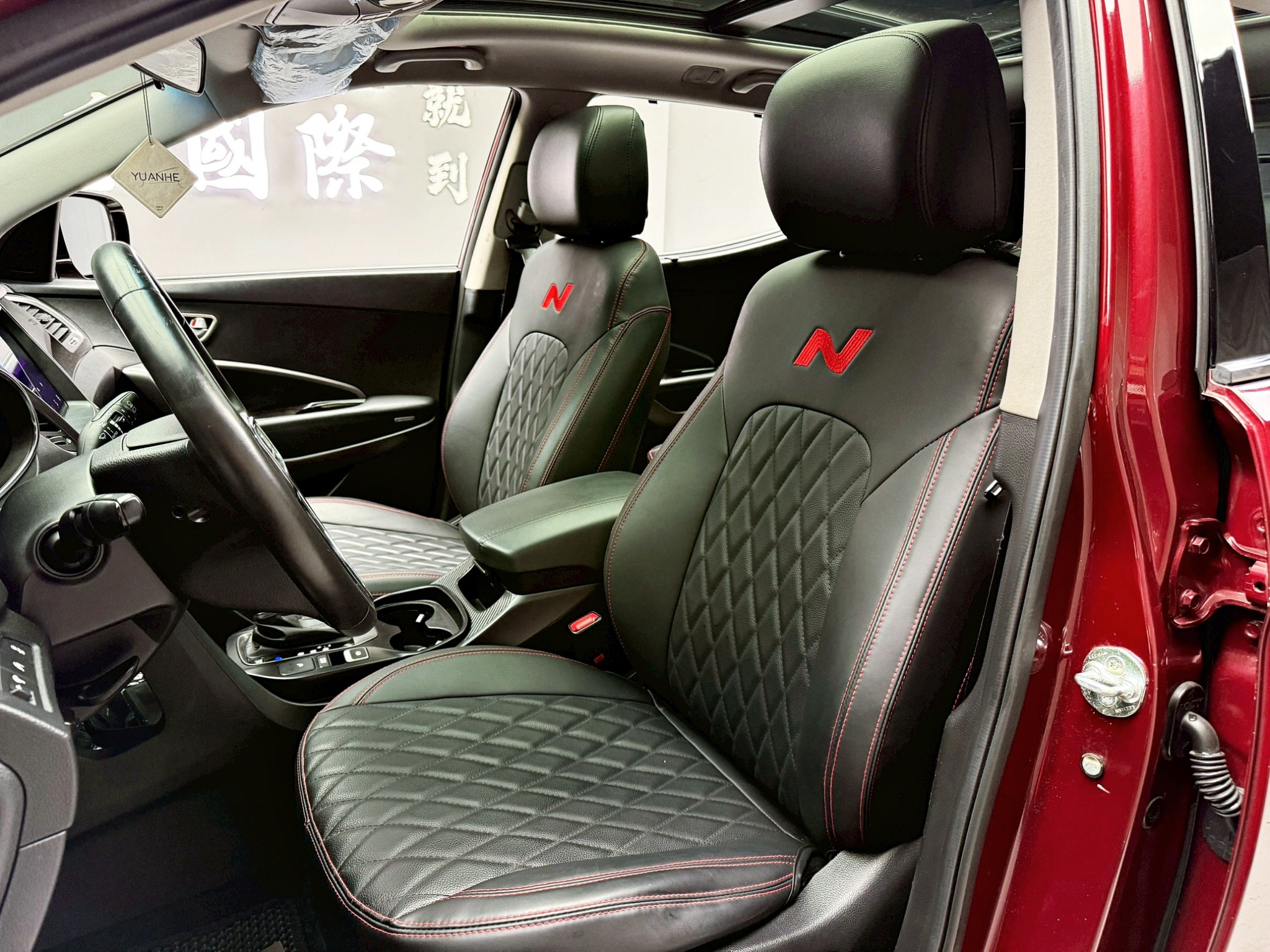 全台到府賞車 2014 Hyundai SantaFe AWD 七人座皇家款『小李經理』元禾國際車業/中古車/促銷中  第5張相片