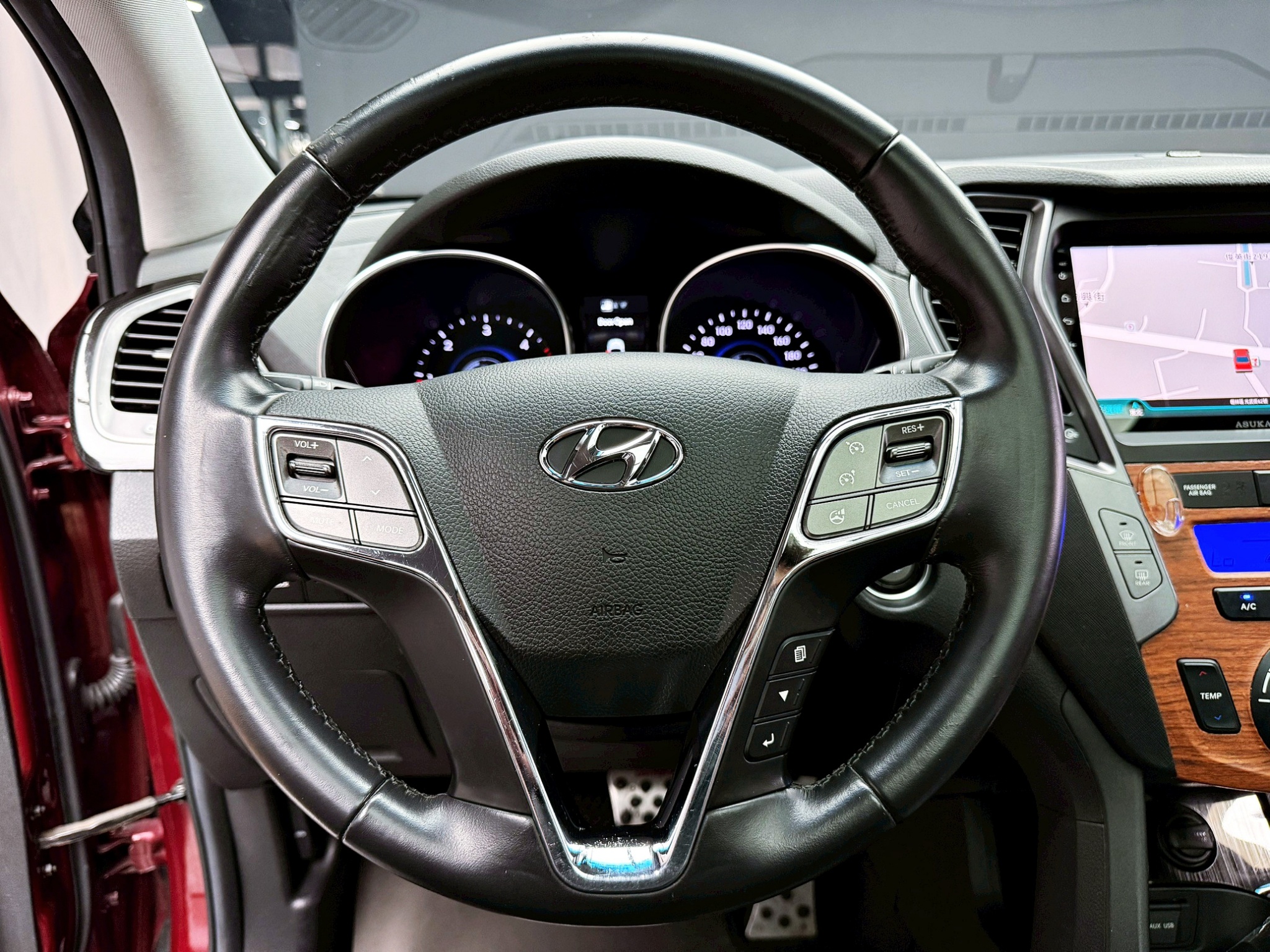 全台到府賞車 2014 Hyundai SantaFe AWD 七人座皇家款『小李經理』元禾國際車業/中古車/促銷中  第12張相片