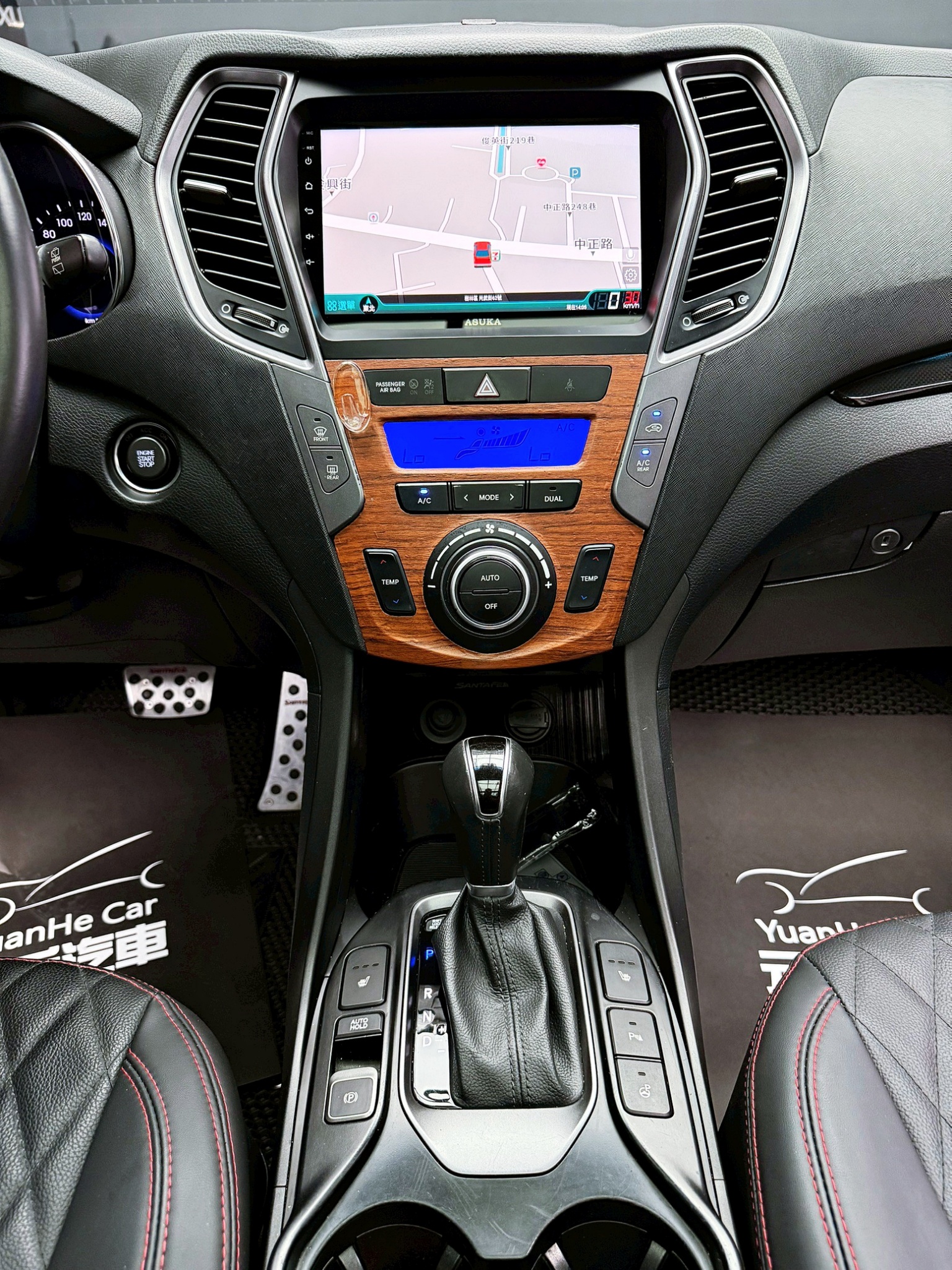 全台到府賞車 2014 Hyundai SantaFe AWD 七人座皇家款『小李經理』元禾國際車業/中古車/促銷中  第13張相片