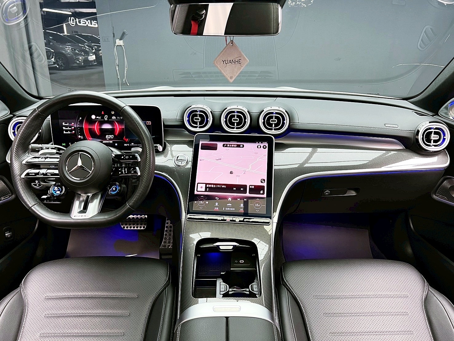 全台到府賞車 2023/24 Benz C300 Estate 運動版 S206型『小李經理』元禾國際車業/中古車/促銷中  第9張相片