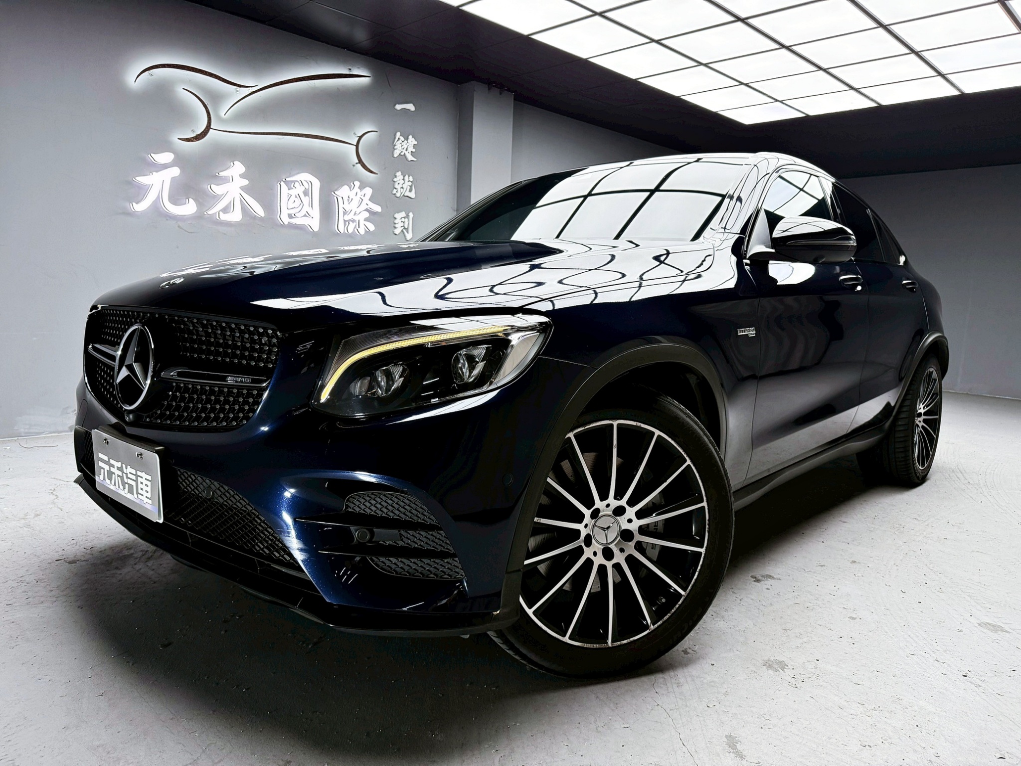全台到府賞車 2018 Benz GLC43 Coupe AMG 4MATIC X253型『小李經理』元禾國際車業/中古車/促銷中  第1張相片