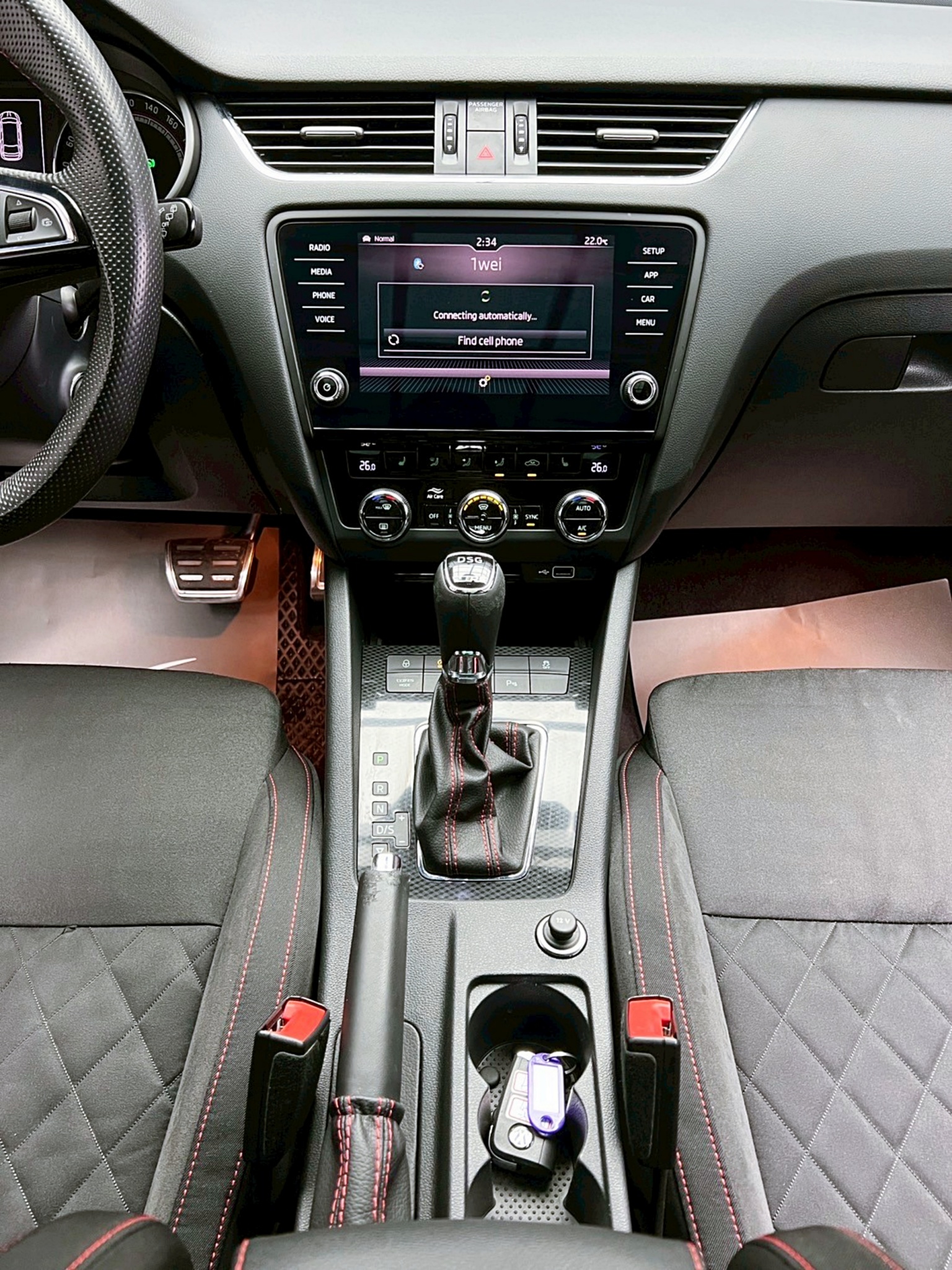 全台到府賞車 2019/20 Skoda Octavia Combi RS『小李經理』元禾國際車業/中古車/促銷中  第8張相片