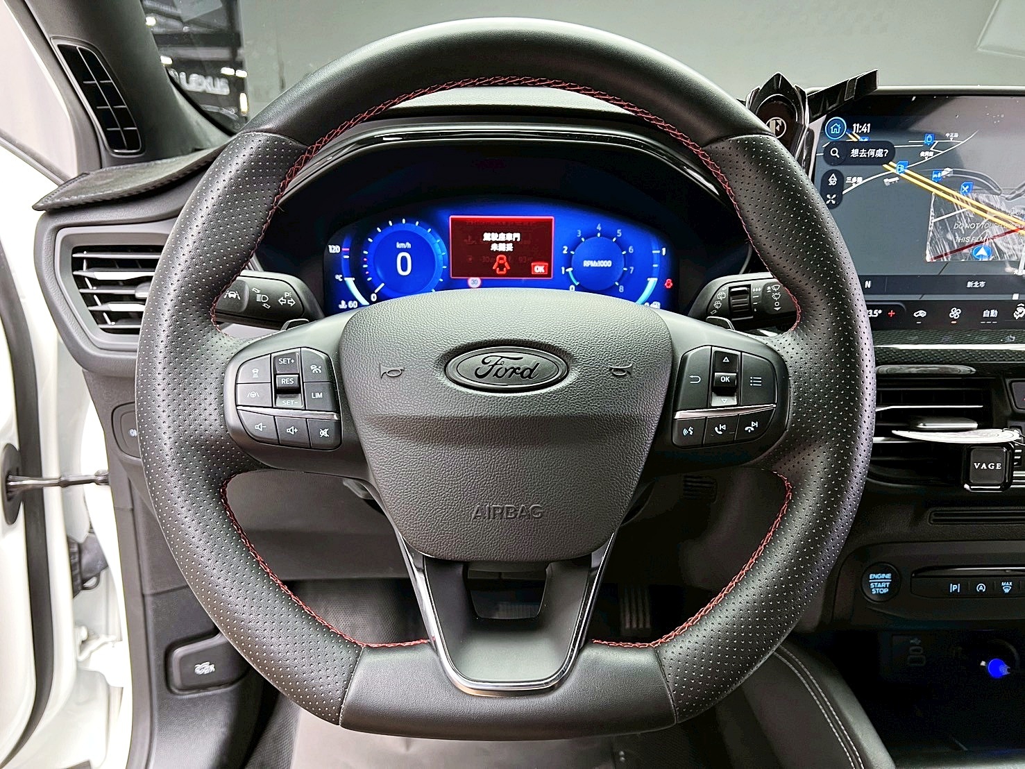 全台到府賞車 2023 Ford Focus 5D EcoBoost 182 ST-Line Vignale『小李經理』元禾國際車業/中古車/促銷中  第7張相片