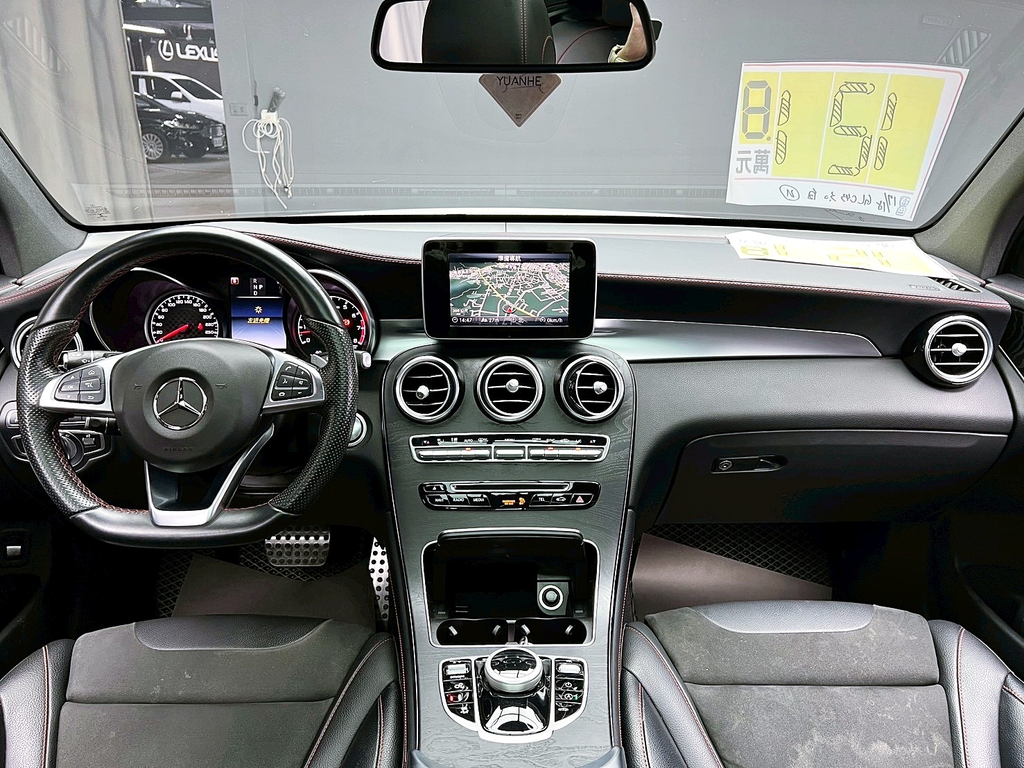 全台到府賞車 2017/18 Benz GLC43 AMG 4MATIC X253型『小李經理』元禾國際車業/中古車/促銷中  第9張相片