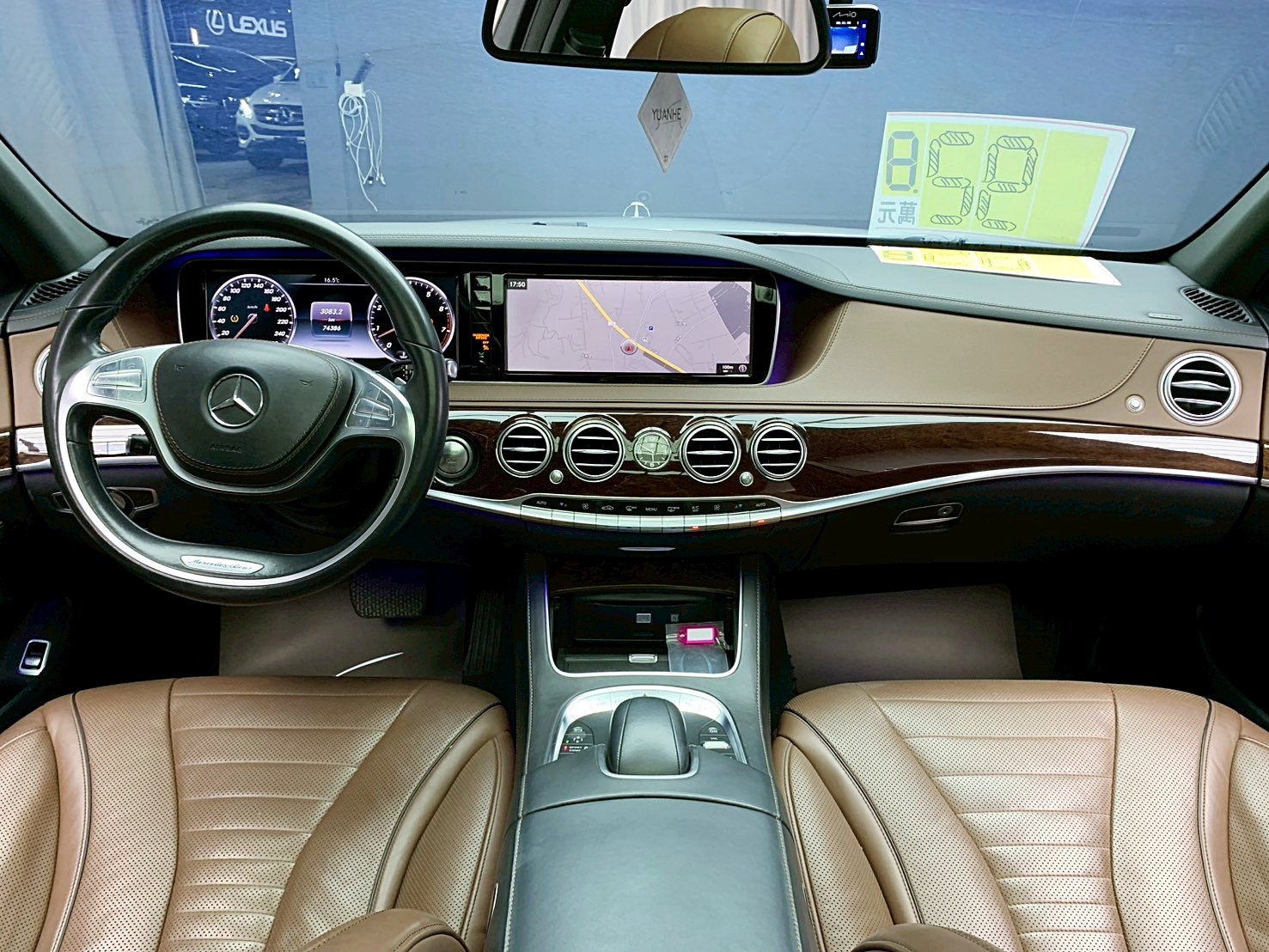 全台到府賞車 2016 Benz S400L W222型『小李經理』元禾國際車業/中古車/促銷中  第9張相片