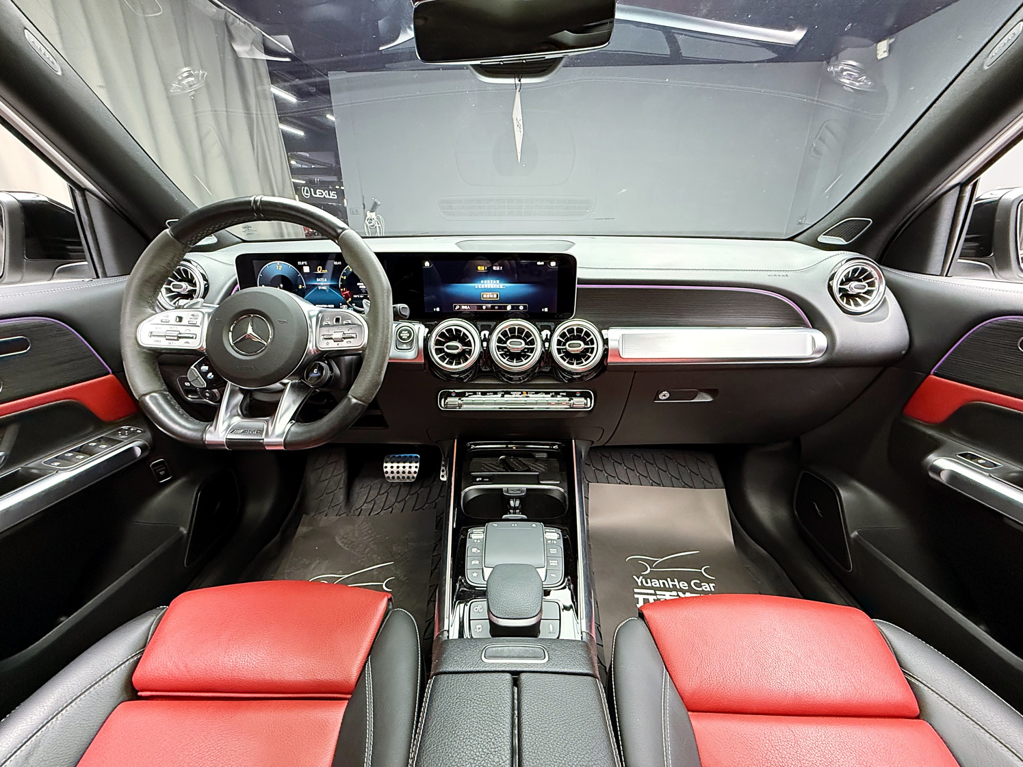 全台到府賞車 2021/22 Benz GLB35 AMG 4MATIC X247型 七人座『小李經理』元禾國際車業/中古車/促銷中  第10張相片