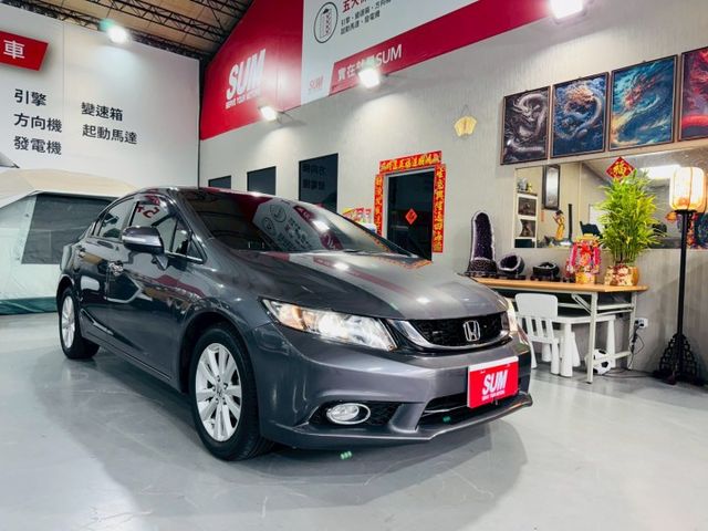 CIVIC K14 VTi-S 9.5代/實跑7萬多/方向盤換檔撥片/倒車影像/衛星導航/HID頭燈/天窗/恆溫定速/  第2張相片