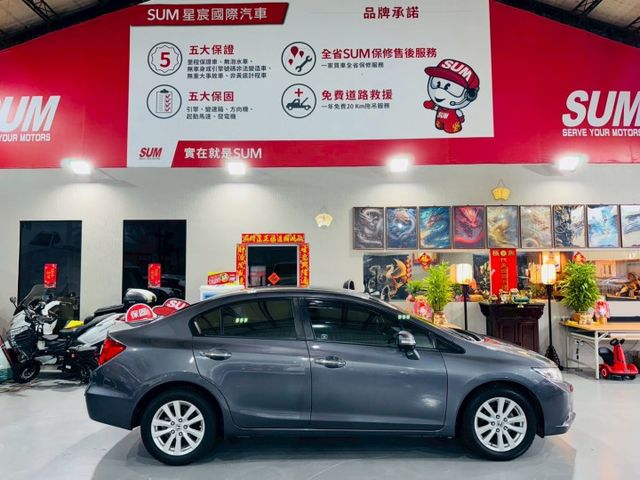 CIVIC K14 VTi-S 9.5代/實跑7萬多/方向盤換檔撥片/倒車影像/衛星導航/HID頭燈/天窗/恆溫定速/  第20張相片