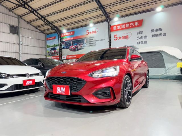 ST-LINE 法拉利紅實跑5萬/B&O九支環繞音響/倒車影響/ Level 2自動駕駛/Apple CarPlay  第2張相片