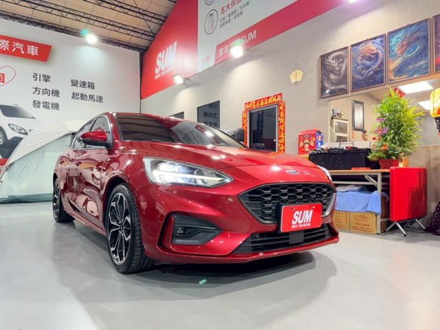 ST-LINE 法拉利紅實跑5萬/B&O九支環繞音響/倒車影響/ Level 2自動駕駛/Apple CarPlay  第3張相片