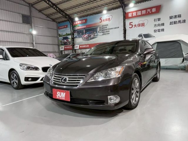 ES350旗艦版/實跑10萬/雙天窗/雙前座冷熱通風椅/倒車影像/電動後遮陽簾/摸門解鎖/可全貸  第2張相片