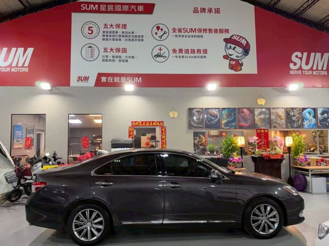ES350旗艦版/實跑10萬/雙天窗/雙前座冷熱通風椅/倒車影像/電動後遮陽簾/摸門解鎖/可全貸  第20張相片