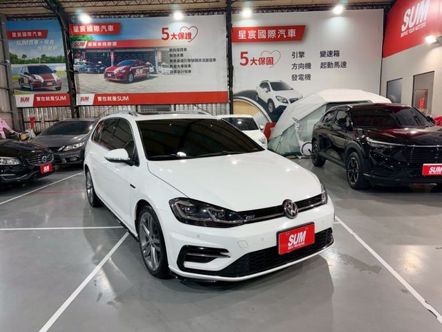 2018年式7.5代 GOLF 280TSI R-LINE 旅行車/實跑7萬公里/APPLE CARPLAY/全景天窗/  第3張相片
