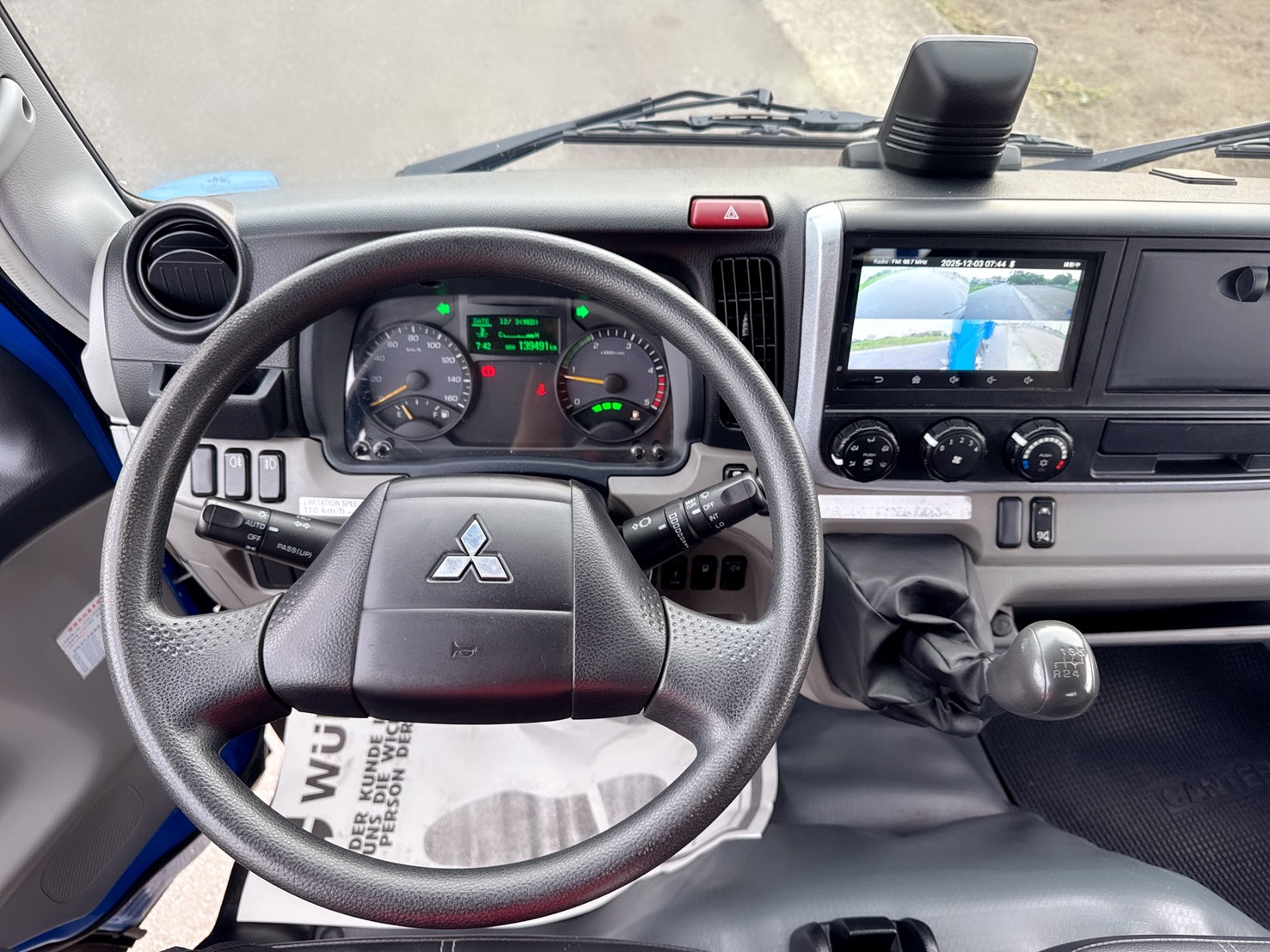 2022年三菱 FUSO 堅達 貨車  總重正5公噸！11.5尺木床  全車原版件~原廠定期保養 五噸商用車載貨運輸第一首選  第8張相片