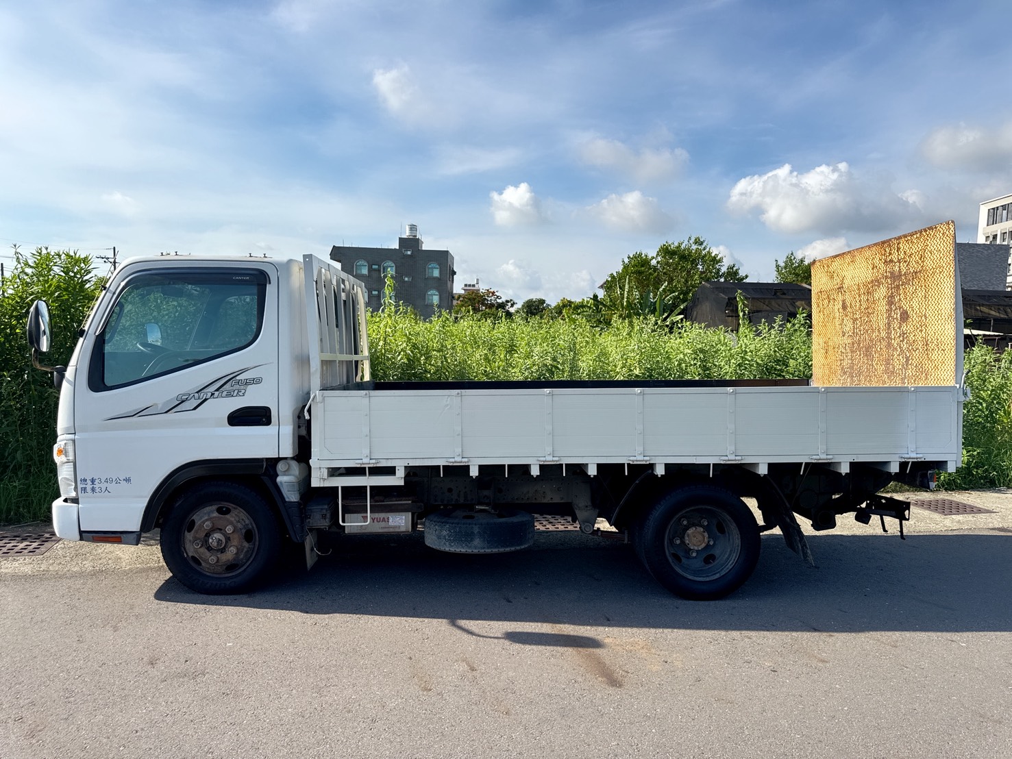 2012年 三菱 FUSO 堅達 11.5尺  市場稀缺<四期>貨車~妥善率高  搭載140cm(4尺半)尖型升降尾門  框式木床車型~三噸半貨車首選  第5張相片