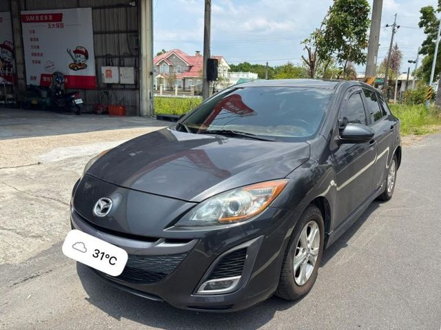2011 MAZDA3 微笑馬三1.6 5門 僅跑12.4萬公里 原鈑件 認證車‼️  升級安卓機 電動天窗 電折後視鏡  第1張相片