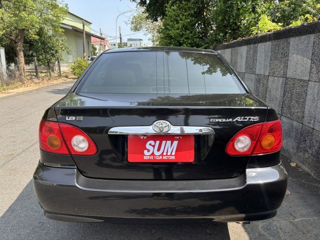 引擎順暢底盤無異音冷氣很冷‼️  2003 TOYOTA ALTIS 1.8 里程27.1萬公里 車況不錯‼️  第5張相片