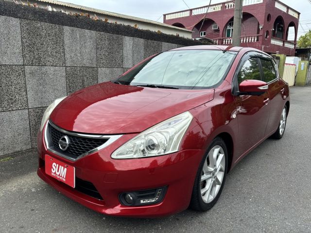 稀有渦輪版 2014 NISSAN TIIDA 1.6渦輪豪華版 里程18.1萬公里 可保固 認證車‼️  升級 安卓機  第1張相片