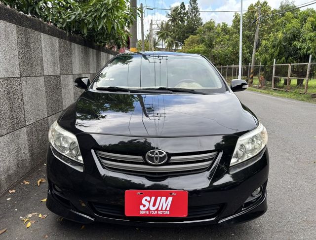2009 TOYOTA ALTIS 1.8 四速 里程14.2萬公里 車況不錯 全車重新烤漆‼️  皮椅 鋁圈 電折後視  第2張相片