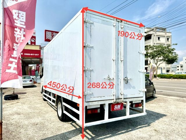 超長軸14呎！加高廂！原廠保養！內長寬高438/188/190公分！原鈑件！售後保固！可全貸！大甲在地30年！  第2張相片