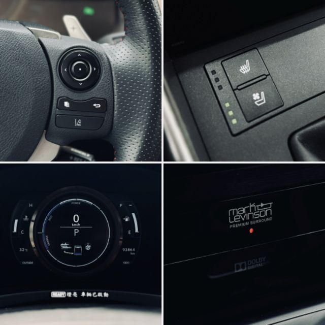 F-Sport Navi版！僅跑9萬！車道偏移！雙前電熱+通風椅！ML音響！藍芽！摸門！可全貸！台中在地深耕30年老店！  第7張相片