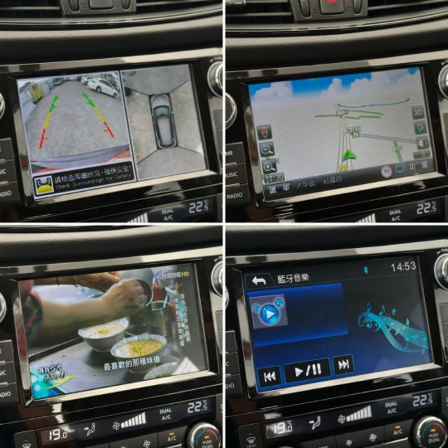 小改款！玩美影音版！原廠保養！360環景！盲點！免鑰匙！定速！導航！數位電視！抬頭顯示！原鈑件！可全貸！台中在地30年！  第9張相片