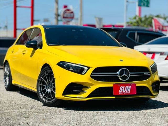 AMG A35！一手車！僅跑4萬！23P智慧駕駛！選配夜色套件！環景！氣氛燈！CarPlay！AMG排氣閥門！可全貸！  第1張相片