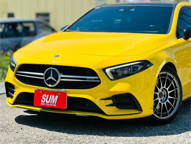AMG A35！一手車！僅跑4萬！23P智慧駕駛！選配夜色套件！環景！氣氛燈！CarPlay！AMG排氣閥門！可全貸！  第2張相片