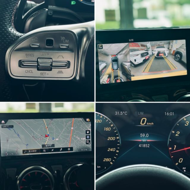 AMG A35！一手車！僅跑4萬！23P智慧駕駛！選配夜色套件！環景！氣氛燈！CarPlay！AMG排氣閥門！可全貸！  第7張相片