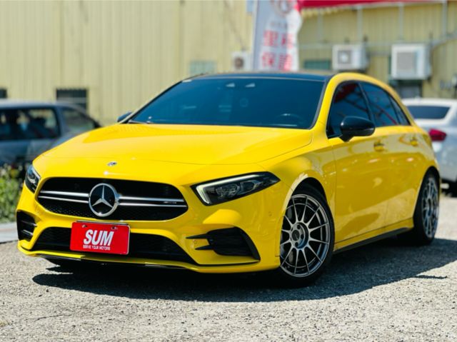 AMG A35！一手車！僅跑4萬！23P智慧駕駛！選配夜色套件！環景！氣氛燈！CarPlay！AMG排氣閥門！可全貸！  第16張相片