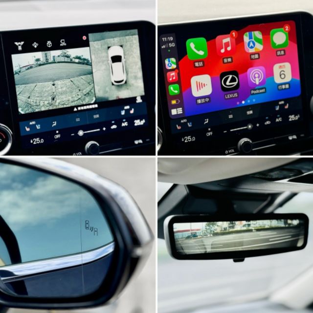 頂級版！僅跑4萬！原廠保養！冷熱通風記憶椅！環景！腳踢尾門！CarPlay！盲點！無線充電！原鈑件！台中在地30年老店！  第7張相片