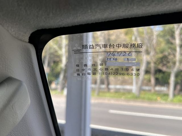 一手車原廠保養＊認證車＊２人座貨車版＊車頂架＊好墊＊盲點偵測＊循跡防滑＊胎壓＊自動頭燈＊可全額貸款＊售後保固  第15張相片
