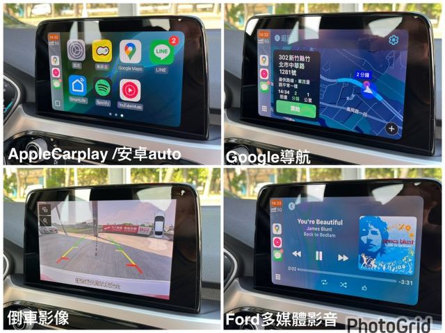 182時尚版＊渦輪＋８速＊自用一手車＊原版件＊認證車＊６安＊CARPLAY＊ＥＰＢ＊可全額貸款可換車  第14張相片