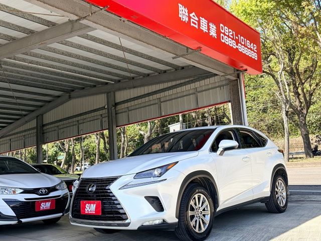 2018年型新款NX200＊18年領牌＊女用一手車＊室內車庫車＊原廠保養＊認證完成＊珍珠白＊可全額貸款可換車＊實車實價＊  第1張相片