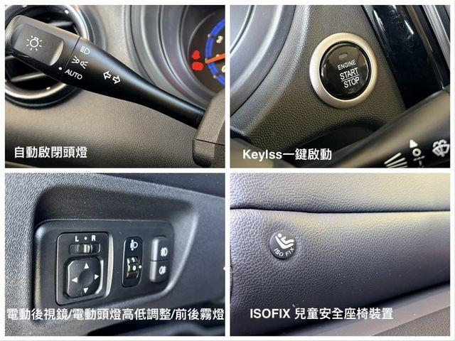 ２１型小改款＊限量特仕版＊潮有型＊女用一手車＊超低里程＊原廠保養＊全車原版件＊認證完成＊ｉＫＥＹ＊安卓機＊可全額貸可換車  第17張相片