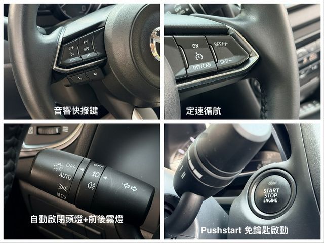 女用一手車＊尊榮安全版＊選配CARPLAY＋導航＊原版件＊認證車＊室內車＊小改款＊珍珠白＊盲點＊ＬＥＤ自動頭燈＊可全額貸  第17張相片