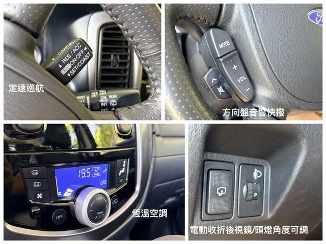 2WD小改款＊自用車＊低里程＊天窗＊定速＊恆溫＊４氣囊＊電折後視鏡＊實車在店＊可全額貸款可換車＊  第12張相片