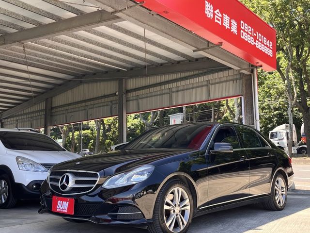 中華賓士總代理＊E250小改款＊自用車庫車＊原版件＊認證報告＊可全額貸可換車＊氣氛漂亮底盤漂亮＊  第1張相片