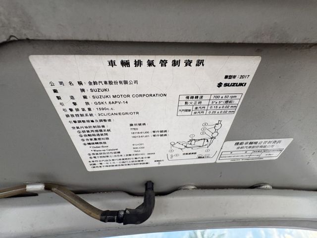 鈴木 吉利 一台進口的小貨車  比菱利大台也比較好坐 一手車 只跑6萬6 原版件 只有載著樓梯在市區穿梭 無惡操  第5張相片