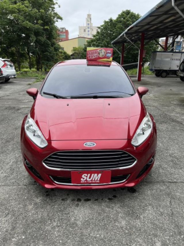 福特FORD FIESTA 1.0  IKEY免鑰匙/倒車顯影/難得低里程車況  第2張相片