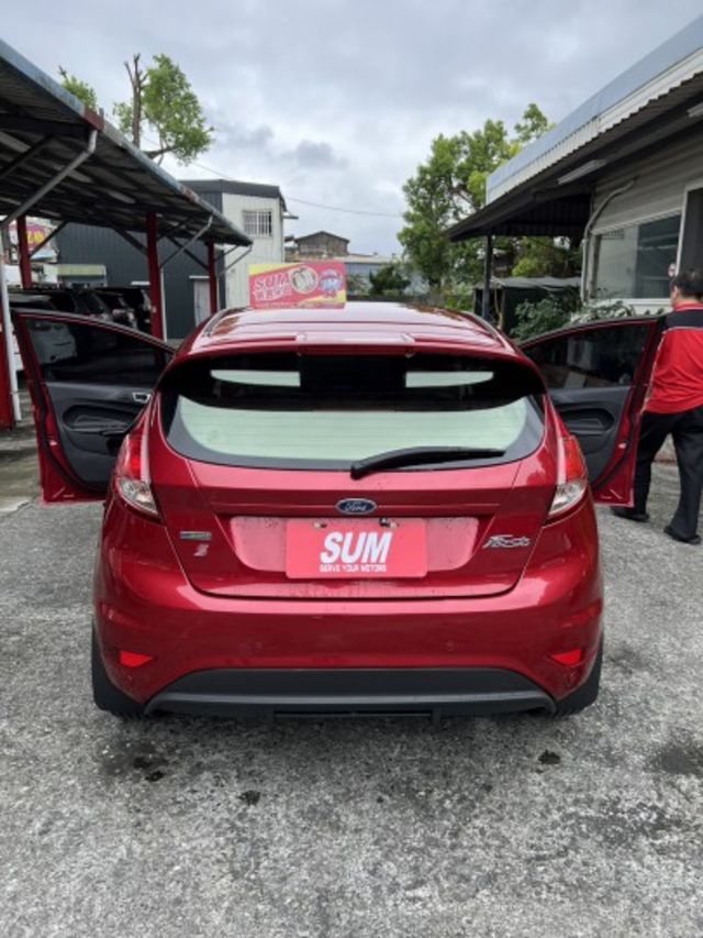 福特FORD FIESTA 1.0  IKEY免鑰匙/倒車顯影/難得低里程車況  第12張相片