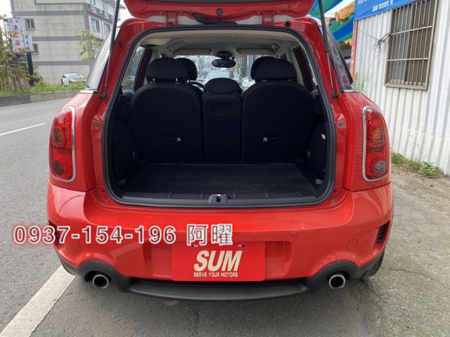 里程9萬公里，個性有型大MINI，獨一無二時尚外型，可全額貸款。  第12張相片